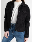 0900 New Jean джинсовая куртка женская черная стрейчевая ( 6 ед.размеры: XS.S.M.L.XL.2XL): артикул 1132455