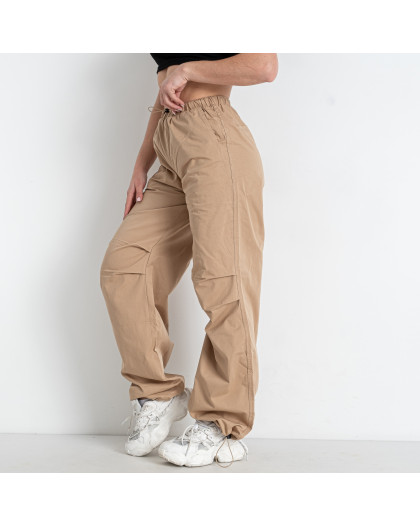 5333-3 темно-бежевые женские штаны (DORIMODES, 100% коттон, 5 ед. размеры норма: S. M. L. XL. 2XL)  Dorimodes