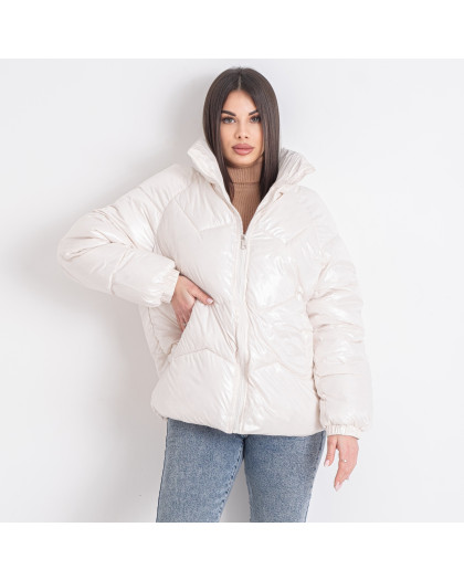 0116-10* белая женская куртка (синтепон, 5 ед. размеры норма: S. M. L. XL, один размер повторяется) выдача на следующий день Куртка