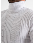 0513-10 YIL-MAX БЕЛЫЙ свитер мужской машинная вязка (3ед. размер: M.L.XL): артикул 1138952