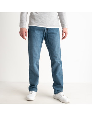 2031-1 синие мужские джинсы (стрейчевые, 8 ед. размеры норма: 31. 32. 33. 33. 34. 34. 36. 38)