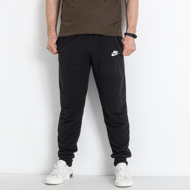 00112-16 черные мужские спортивные штаны (6 ед. размеры норма: 48. 50. 52. 54. 54. 56)  Спортивные штаны: артикул 1145289