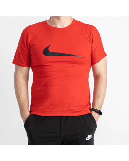 20205-41 красная мужская футболка с накаткой ( 5 ед.размеры: M. L. XL. 2XL. 3XL )   Футболка