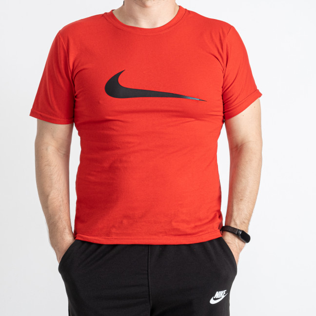 20205-41 красная мужская футболка с накаткой ( 5 ед.размеры: M. L. XL. 2XL. 3XL )   Футболка: артикул 1145309
