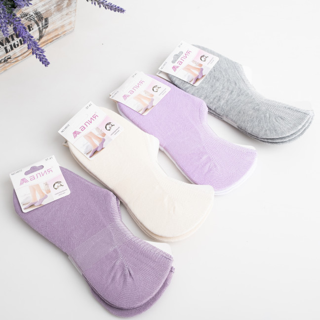 0012 микс расцветок женские носки (12 ед. один универсальный размер: 37-41) Носки: артикул 1141614
