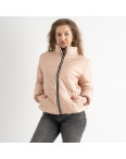 0441-81 КРЕМОВАЯ 5`th Avenue куртка-зефирка полубатальная женская на синтепоне (2 ед. размеры : 48.50): артикул 1135729