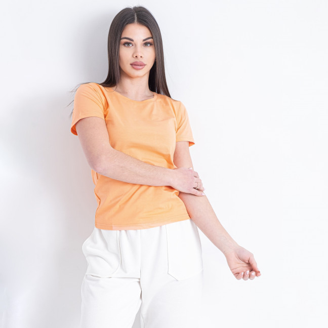 0333-4 оранжевая женская футболка (JJF, 4 ед. размеры норма: S-2XL)  JJF: артикул 1143413