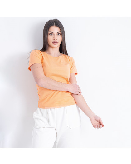 0333-4 оранжевая женская футболка (JJF, 4 ед. размеры норма: S-2XL)  JJF
