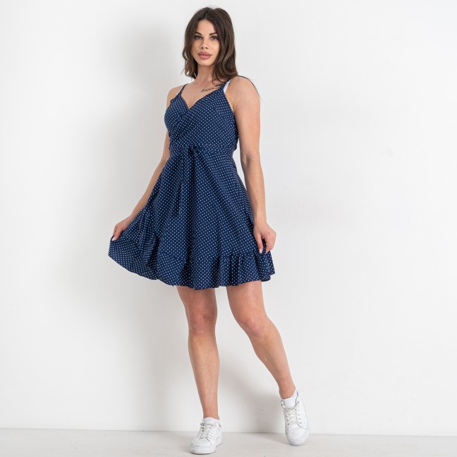 0879-2 синее женское платье (DORIMODES, 3 ед. размеры норма: 44. 46. 48) Dorimodes: артикул 1145492