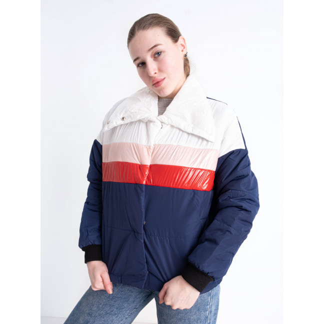 90070-10 мультиколор женская куртка (синтепон, 3 ед. размеры норма: M. L. XL) Куртка: артикул 1151770