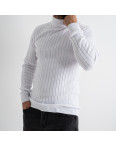 5150-10 YIL-MAX БЕЛЫЙ свитер мужской машинная вязка (3 ед. размер: M.L.XL): артикул 1138998