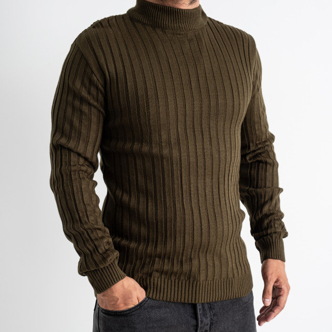 5150-7 YIL-MAX ХАКИ свитер мужской машинная вязка (3 ед. размер: M.L.XL) Yil-Max: артикул 1139002