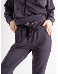 0530-6 СЕРЫЙ 5`th Avenue спортивный костюм женский из турецкой двунитки ( 3 ед. размеры : 42.44.46) демисезон: артикул 1129554