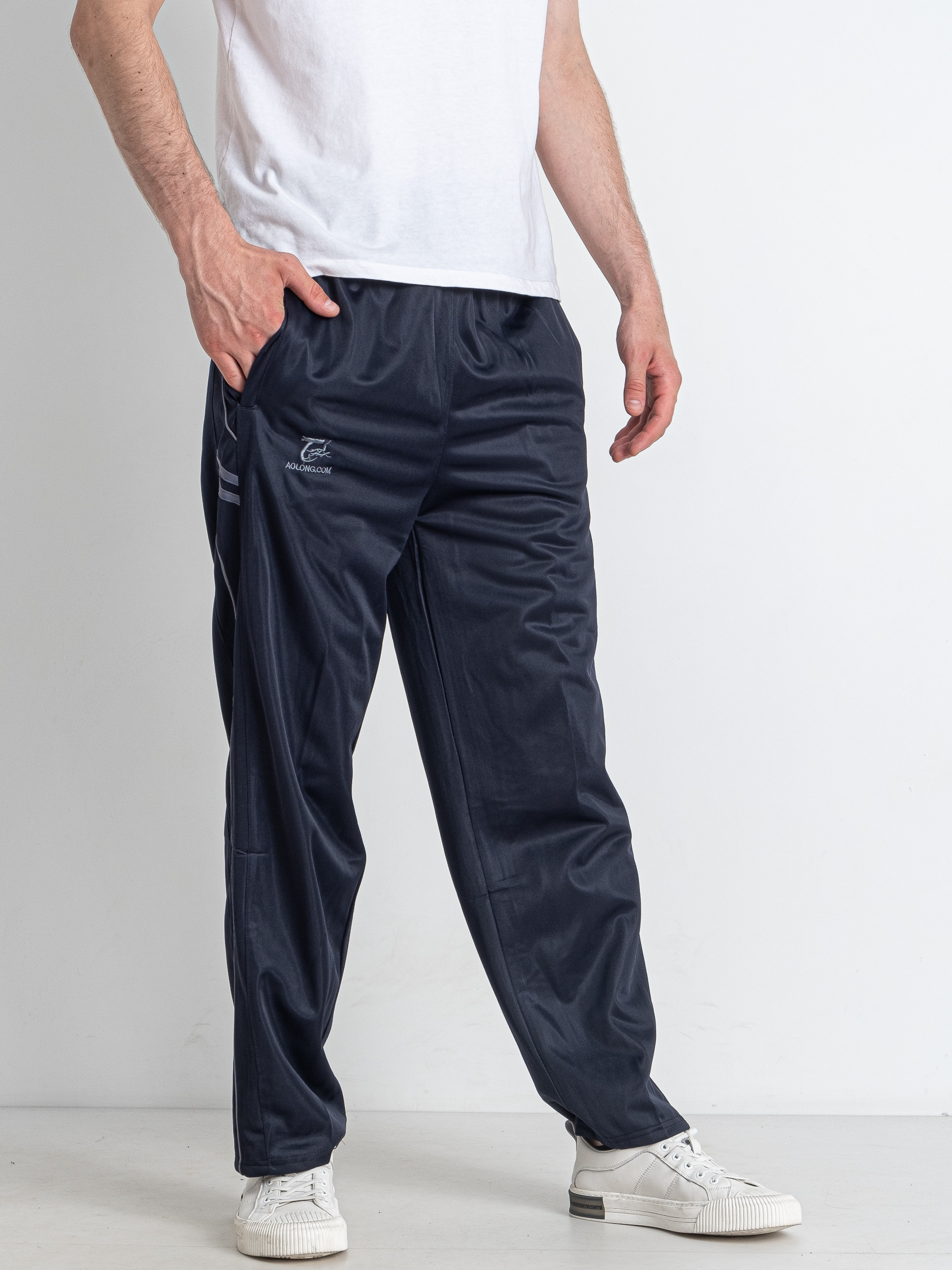 0365-2* синие мужские спортивные штаны (10 ед. размеры батал: XL. 2XL. 3XL. 4XL. 5XL, дублируются) выдача на следующий день