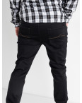 7133-1 Hydrolic джинсы мужские полубатальные черные стрейчевые (10 ед.размеры: 32.33.34/2.36/2.38/2.40.42): артикул 1132574