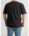 1591 черная мужская футболка (4 ед. размеры батал: 2XL. 3XL. 4XL. 5XL): артикул 1143463