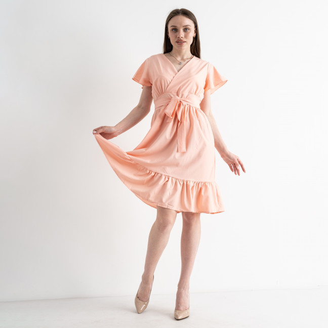 8076-4 РОЗОВОЕ платье женское текстильное (3 ед.размеры: M.L.XL) Платье: артикул 1135296