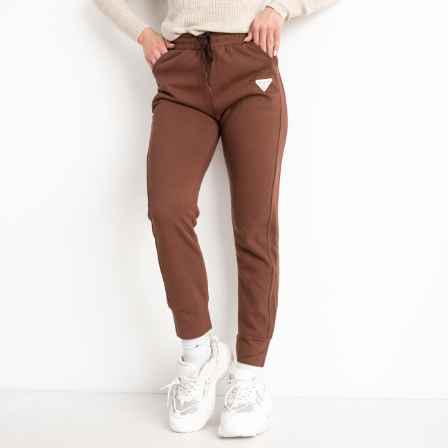 1701* светло-коричневые женские спортивные штаны (на манжете, 5 ед. размеры на бирках полубатальные XL-5XL соответствуют L-4XL) выдача на следующий день Спортивные штаны: артикул 1141713