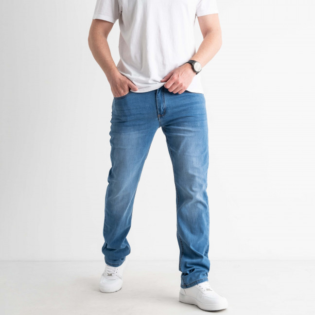 8085 MelinBaron джинсы мужские полубатальные голубые стрейчевые ( 8 ед.размеры: 32.33.34.36/2.38.40.42) Melinbaron: артикул 1134930