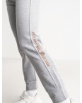 0922* светло-серые женские спортивные штаны (на манжете, 5 ед. размеры на бирках полубатальные XL-5XL соответствуют L-4XL) выдача на следующий день: артикул 1141710