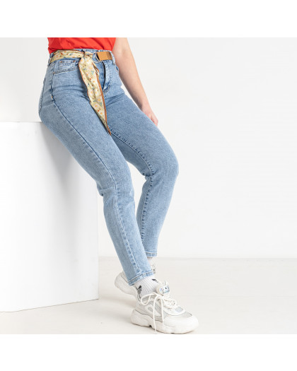 3273 голубые женские джинсы (KT.MOSS, стрейчевые, 6 ед. размеры норма: 25. 26. 27. 28. 29. 30) KT.Moss