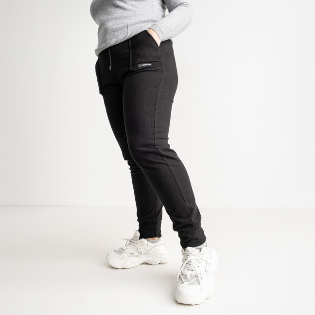 0166-66* темно-серые женские спортивные штаны (на манжете, 5 ед. размеры на бирках полубатальные XL-5XL соответствуют L-4XL) выдача на следующий день Спортивные штаны: артикул 1141763