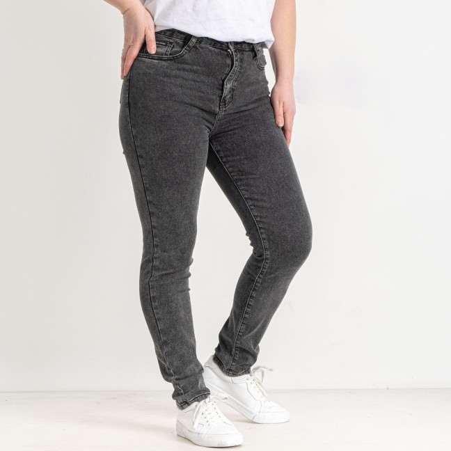 1060 темно-серые женские джинсы (KT.MOSS, стрейчевые, 6 ед. размеры батал: 31. 32. 33. 34. 36. 38)   KT.Moss: артикул 1143510