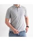 0925-61 СЕРАЯ American style футболка поло мужская (4 ед. размеры: S.M.L.3XL): артикул 1136118