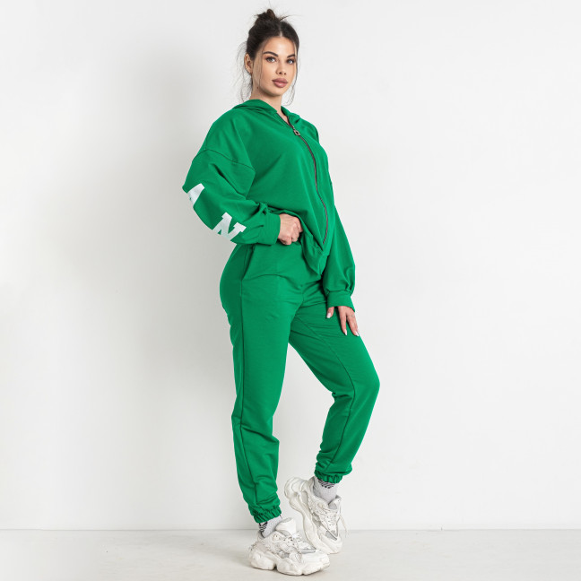 0542-7 зеленый женский спортивный костюм (5'TH AVENUE, турецкая двунитка, 3 ед. размеры норма: 42. 44. 46) 5`th Avenue: артикул 1143604