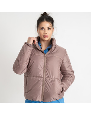 0420-32 темно-бежевая женская куртка (5'TH AVENUE, синтепон, 4 ед. размеры норма: 42. 44. 46. 48)    