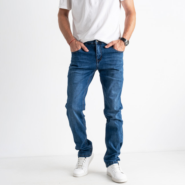 8009 YA JEANS ПОЛУБАТАЛЬНЫЕ джинсы мужские синие стрейчевые (8 ед. размер: 32/2.33/2.34/2.36/2) Ya Jeans: артикул 1137916