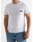20505-10 белая мужская футболка с принтом (турецкий трикотаж, 5 ед. размеры норма: M. L. XL. 2XL. 3XL)  : артикул 1136352