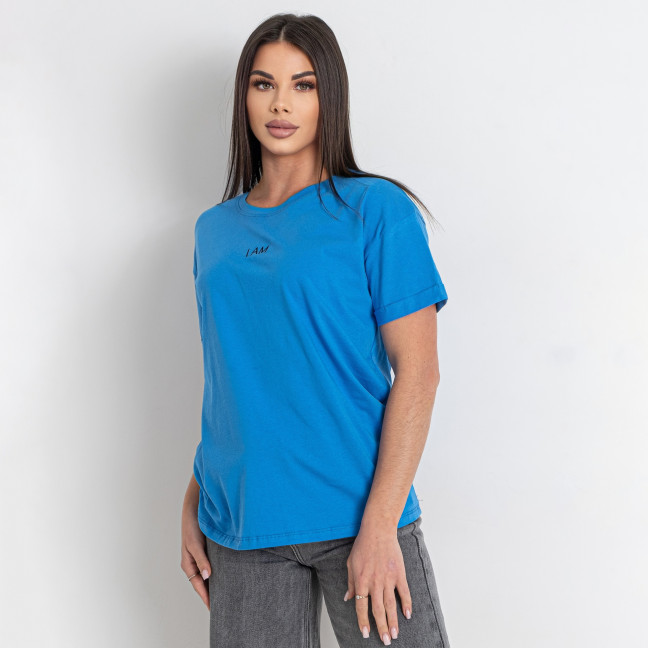 50123-22 синяя женская футболка (MINIMAL, 5 ед. размеры на бирках S. M, соответствуют универсальному S-M) Minimal: артикул 1145950
