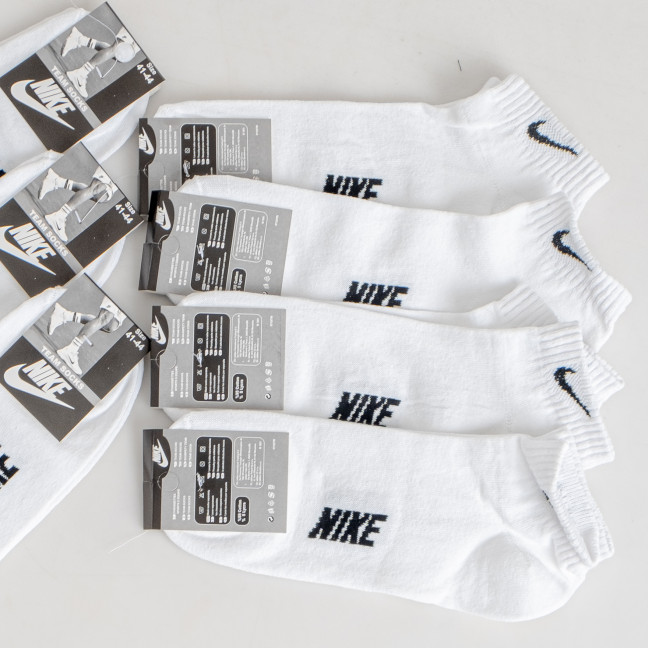 47203 белые мужские носки (укороченные, хлопок, 12 ед. размеры норма: 41-45) Носки: артикул 1145878