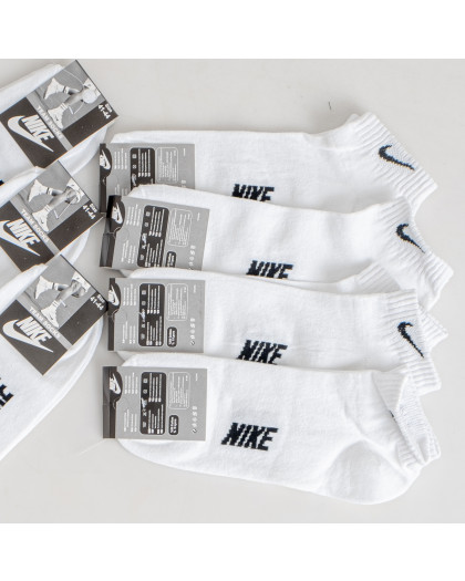 47203 белые мужские носки (укороченные, хлопок, 12 ед. размеры норма: 41-45) Носки