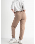 1480-6 БЕЖЕВЫЕ БАТАЛЬНЫЕ YOLA спортивные штаны женские из турецкой петли (4 ед.размеры: 50.52.54.56): артикул 1132772