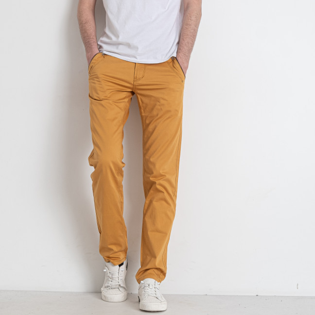 2470 желтые мужские брюки (VARXDAR, стрейчевые, 7 ед. размеры подросток: 26. 27. 28. 29. 30. 31. 32) Varxdar: артикул 1145875