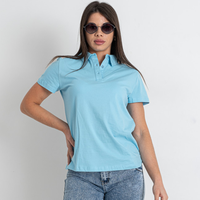 50100-22 голубая женская футболка (MINIMAL, 5 ед. размеры на бирках S. M, соответствуют универсальному S-M) Minimal: артикул 1145957