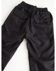 0076 ЧЕРНЫЕ  спортивные брюки детские на 6-10 лет ( 5 ед.размеры: S.M.L.XL.2XL): артикул 1132783