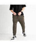 4460-2 ХАКИ YOLA  спортивные штаны мужские батальные из двунитки (4 ед. размеры: 50.52.54.56): артикул 1132815