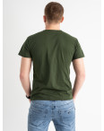 27013-7 ХАКИ ПАТРИОТИЧЕСКАЯ футболка мужская с принтом (3 ед. размеры: 46.48.50): артикул 1135630