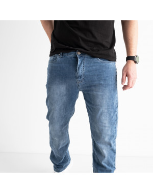 1060 GOD BARON джинсы мужские батальные голубые стрейчевые (8 ед.размеры: 36.38.40/2.42/2.44.46) 