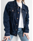 0005-1 MaxQ джинсовая куртка женская синяя стрейчевая (6 ед.размеры: S.M.L.XL.2XL.3XL): артикул 1133996