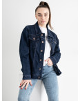 0005-1 MaxQ джинсовая куртка женская синяя стрейчевая (6 ед.размеры: S.M.L.XL.2XL.3XL): артикул 1133996