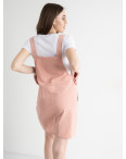 1948-6 ПУДРОВЫЙ женский комплект из сарафана и футболки (XINYUE, 3 ед.размеры: M. L. XL): артикул 1135061