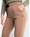 1433-29 НА ФЛИСЕ YOLA МОККО спортивные штаны женские (4 ед. размеры: S.M.L.XL): артикул 1140380