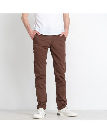 0005 коричневые мужские брюки (VARXDAR, 7 ед. размеры молодежка: 27. 28. 29. 30. 31. 32. 33) Varxdar