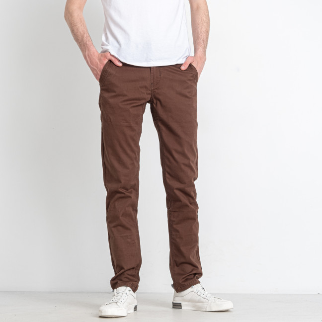 0005 коричневые мужские брюки (VARXDAR, 7 ед. размеры молодежка: 27. 28. 29. 30. 31. 32. 33) Varxdar: артикул 1145870