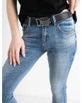 7035 Dknsel джинсы женские голубые стрейчевые (6 ед.размеры: 25.26.27.28.29.30): артикул 1132916