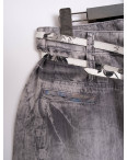 6014 серые женские штаны (стрейчевые, 2 ед. размеры норма: S. XL): артикул 1150637